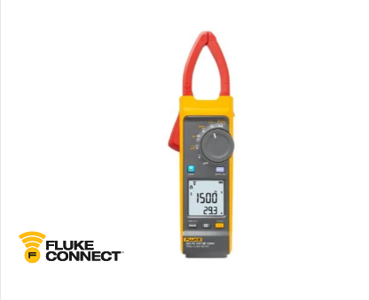 Fluke 393 FC CAT III 1500 V 真有效值太阳能钳形表
