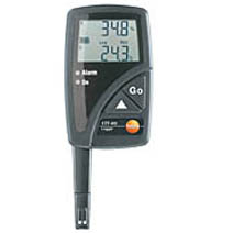 testo177-H1德图温湿度记录仪|4通道|带内置传感器和外接温度探头