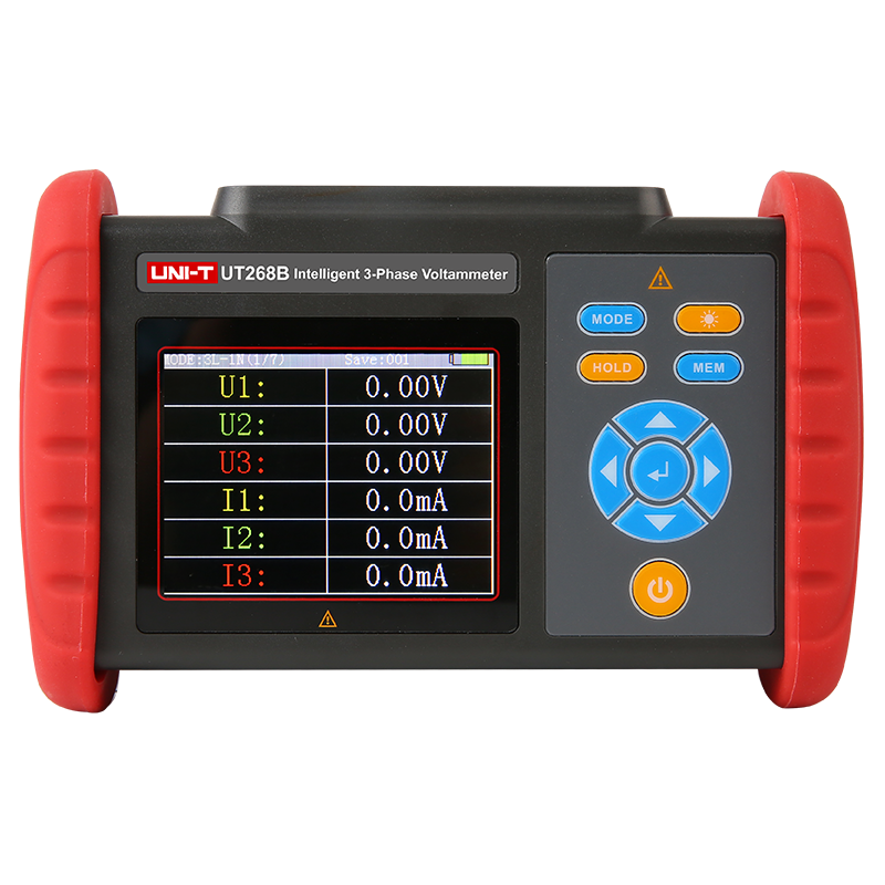 优利德 UT268B大口径三相数字相位伏安表