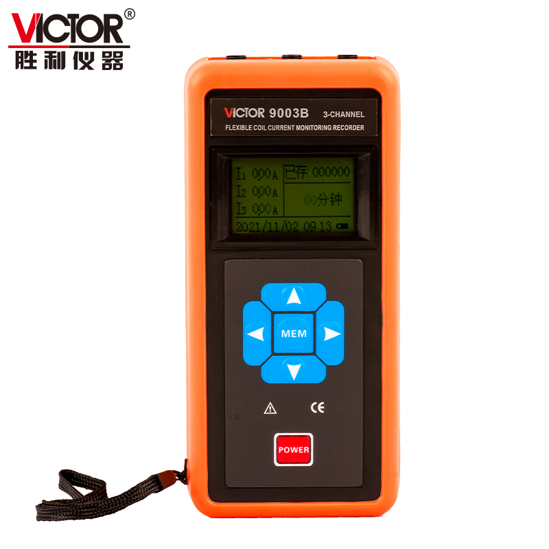 VICTOR 9003B三通道柔性线圈电流监控记录仪