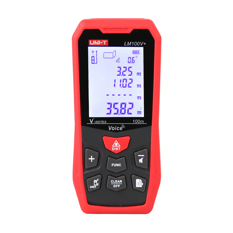 优利德 LM100V+|LM120V语音款激光测距仪