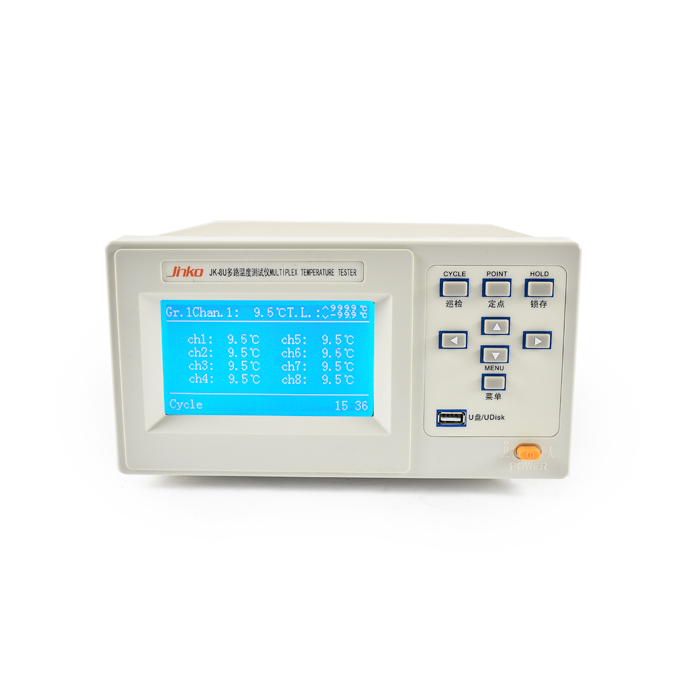 JK-8U 多路温度巡检仪