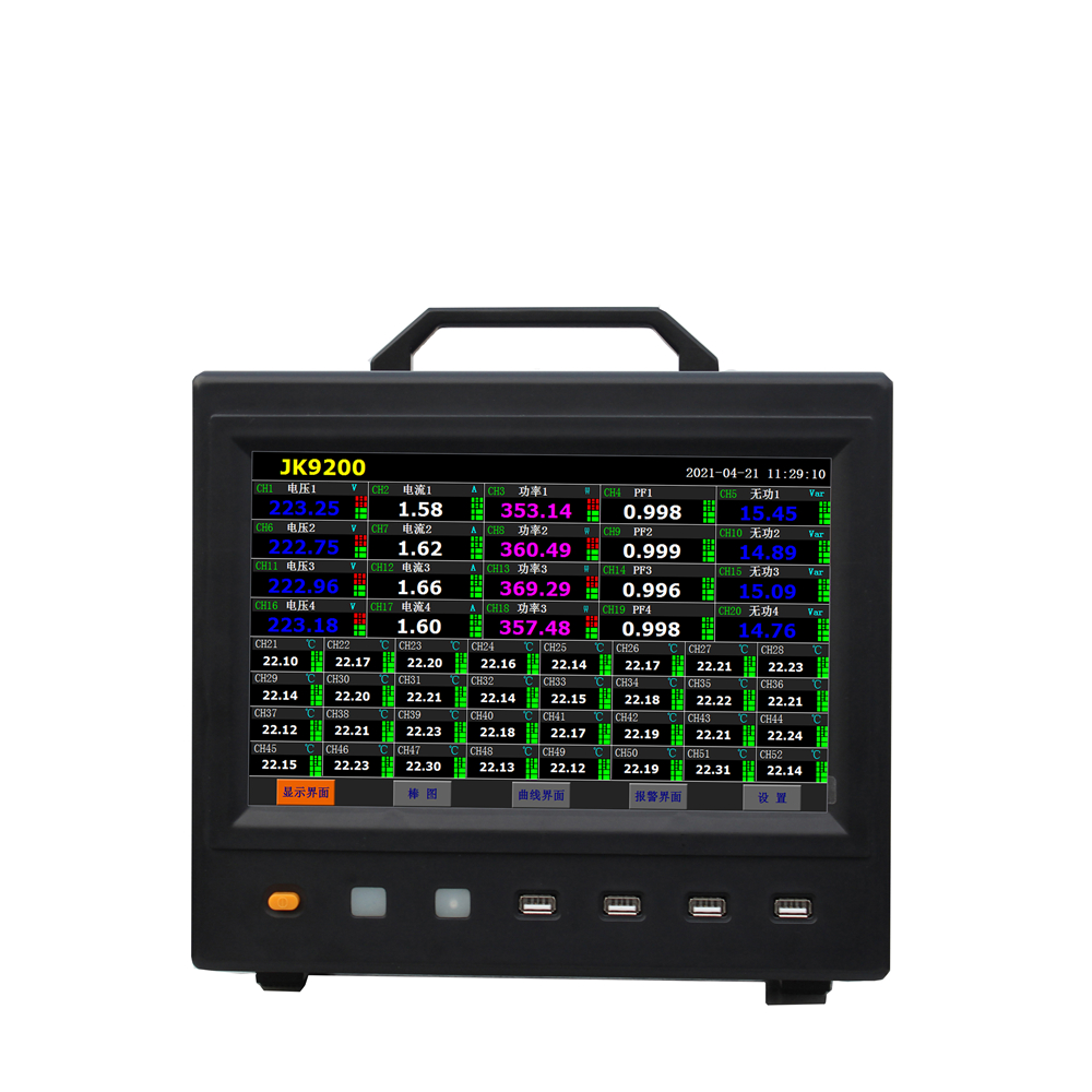 JK9200多路温度功率记录仪