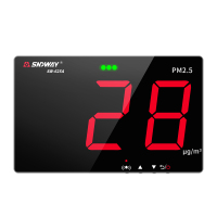 深达威PM2.5检测仪室内家用空气质量激光传感器工地专业壁挂式