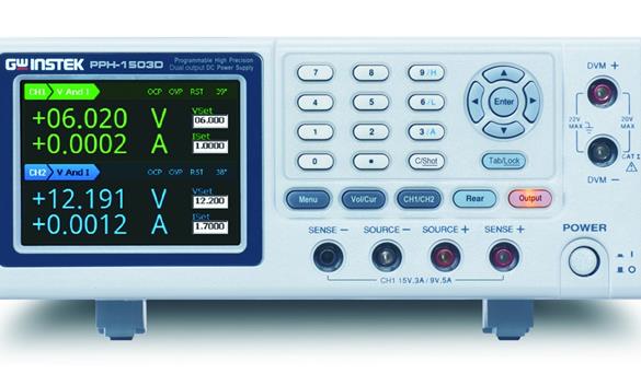 PPH-1503D & PPH-1506D & PPH-1510D(线性)可程控高精度双通道直流电源供应器