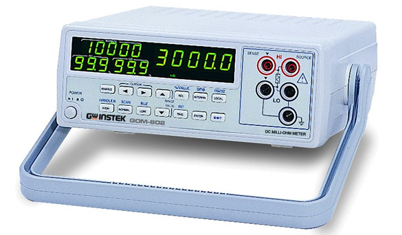 GOM-802 微欧姆电阻表