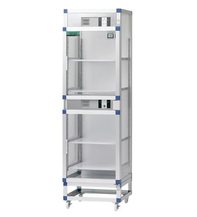 自动防潮箱 (FN Twin型) オートドライデシケーターFNツイン DESICCATOR AUTO-DRY