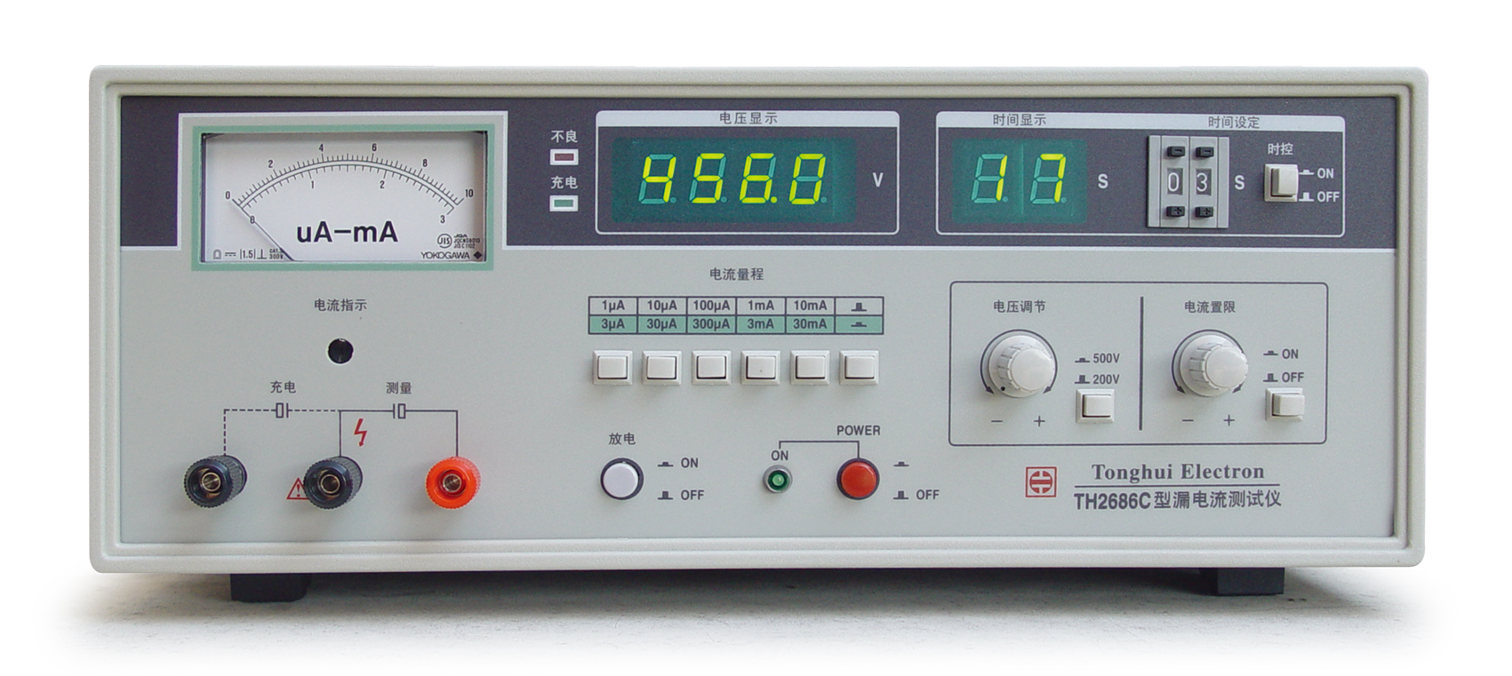 同惠TH2686C 电解电容漏电流测试仪